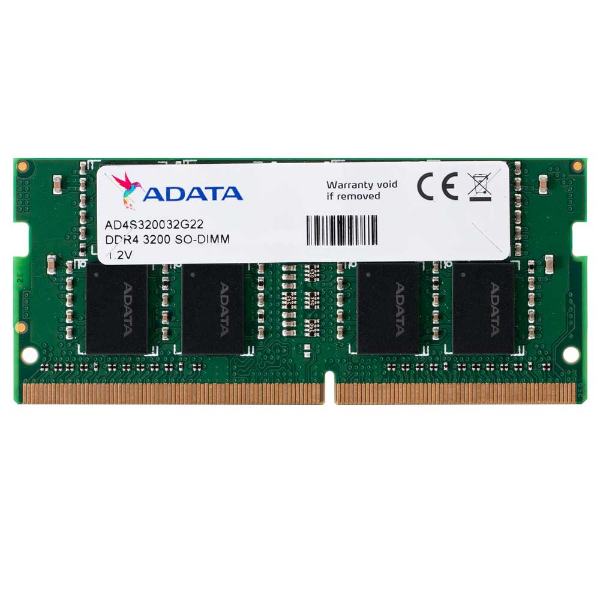 Imagem de Memoria Adata 32gb Ddr4-3200mhz  1.2v - Notebook