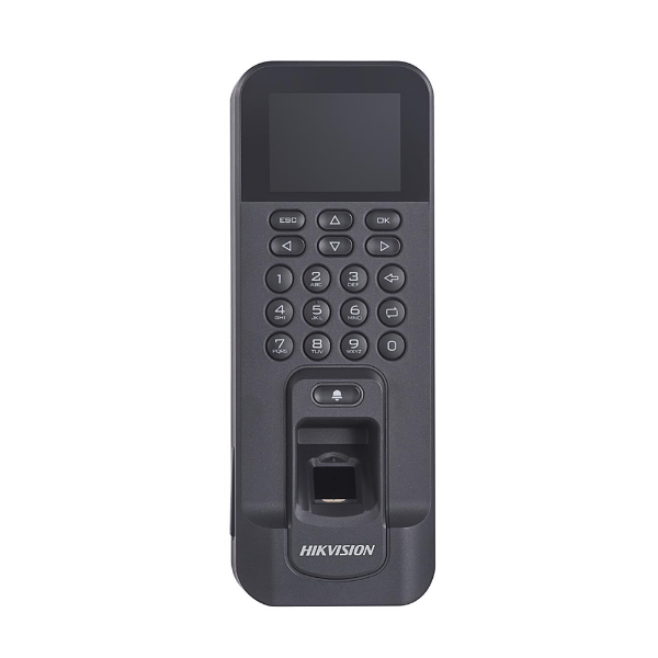 Imagem de Terminal Biometrico Stand Alone Hikvision Ds-K1t804bmf Mifare 13,56mhz