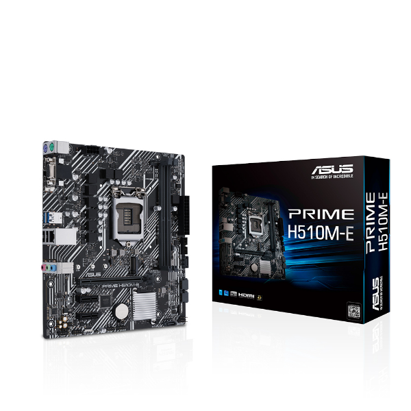 Imagem de Placa Mae Asus Prime H510m-E, Ddr4, Lga1200, Atx