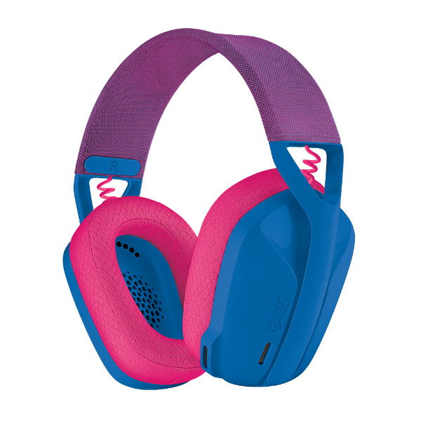 Imagem de Headset Gamer Sem Fio Logitech G435 Lightspeed - Azul - 981-001061