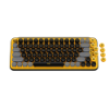 Imagem de Teclado Mecanico Sem Fio Logitech Pop Keys - Amarelo Blast - 920-010710