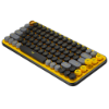 Imagem de Teclado Mecanico Sem Fio Logitech Pop Keys - Amarelo Blast - 920-010710