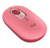 Imagem de Mouse Sem Fio Logitech Pop - Rosa Heartbreaker - 910-006551