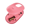 Imagem de Mouse Sem Fio Logitech Pop - Rosa Heartbreaker - 910-006551