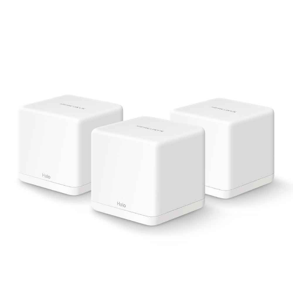 Imagem de Roteador Wi-Fi Mesh Halo H30g (3 Pack) Mercusys Ac1300