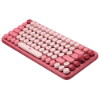 Imagem de Teclado Mecanico Sem Fio Logitech Pop Keys - Rosa Heartbreaker - 920-010712