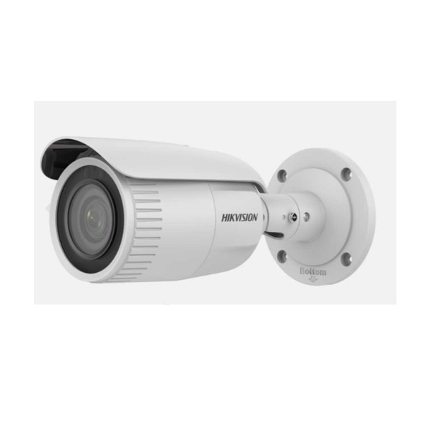 Imagem de Camera Ip 4mp Bullet Varifocal Poe H.265+ Suporte Sd Wdr 120db Ip67 Ds-2cd1643g1-Izs(2.8-12mm) Hikvision