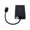 Imagem de Hub Usb 2.0 C3tech 4 Portas Usb-Usb C Preto - Hu-C200bk