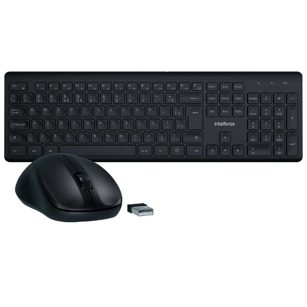 Imagem de Combo Teclado E Mouse Sem Fio Intelbras Csi 50 - 4294200