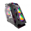 Imagem de Gabinete Gamer Pixxo Gs Preto Rgb C/ Fans Lateral Vidro - Htlk6s23r6