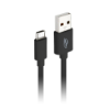 Imagem de Cabo C3tech Usb-Micro Usb 1m 2a Preto - Cb-M10bk