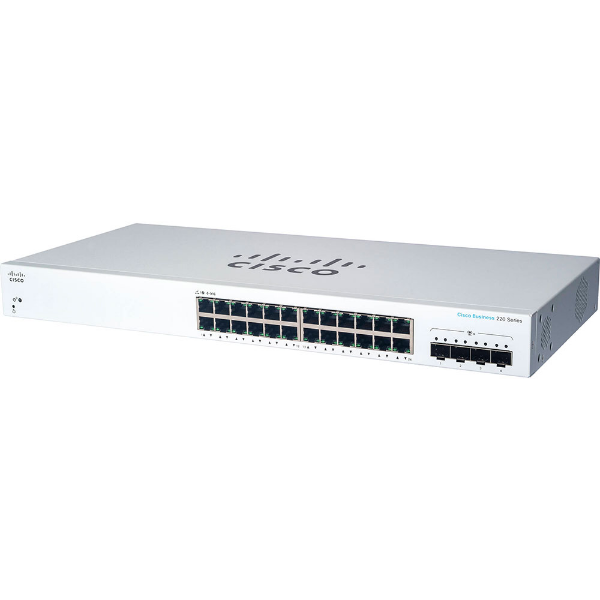 Imagem de Switch Cisco Cbs220-24t-4x, 24x 10/100/1000, 4x Sfp+