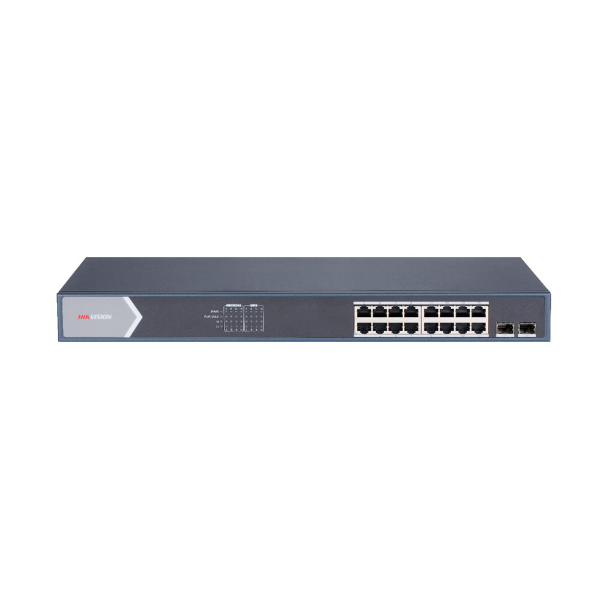 Imagem de Switch Poe Ds-3e1518p-Si Gerenciavel 18 Portas Hikvision