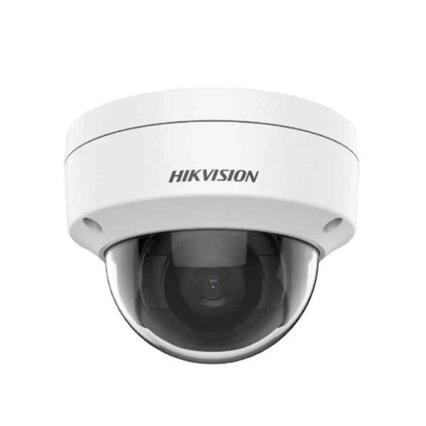 Imagem de Camera Ip 4mp Dome 2.8mm Metalica E Plastica Ir30m Exir Poe Roi Ip67 Ik10 H.265+ Dwdr 3d Dnr Dual Stream Ds-2cd1143g1e-I Hikvision