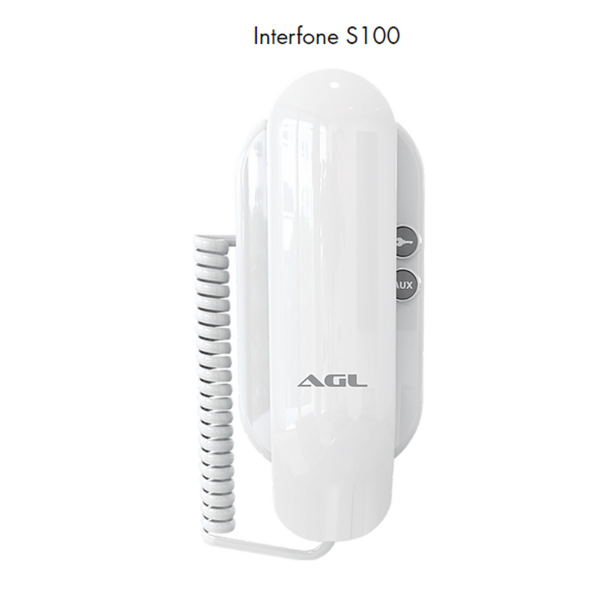 Imagem de Interfone Agl Individual S100 Br Branco - 1.104.023