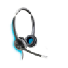 Imagem de Headset Cisco 532, com Fio Duplo com Adaptador de Fone de Ouvido USB-A - CP-HS-W-532-USBA=