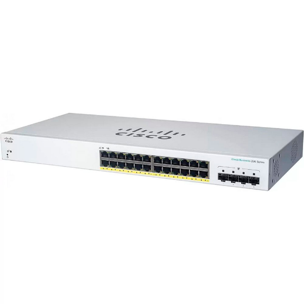 Imagem de Switch Cisco Cbs220-24t-4g, 24x 10/100/1000, 4x Sfp