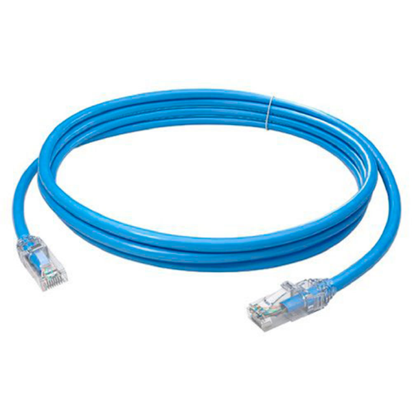 Imagem de Patch Cord Cat.5e U/Utp Furukawa Sohoplus, 1.5 Metros, T568a/B, Cmx - Azul - 35104003