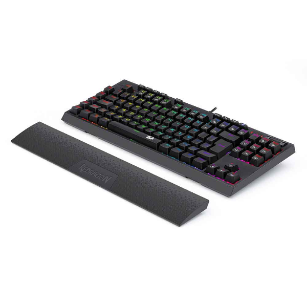 Imagem de Teclado Mecanico Vishnu Rgb Preto Switch Vermelho K596rgb (Pt-Red)