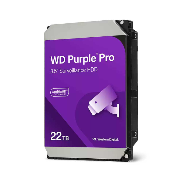 Imagem de HD WD Purple Pro Surveillance 22TB 3.5" - WD221PURP