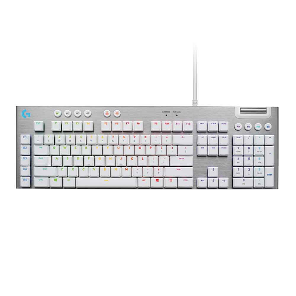 Imagem de Teclado Mecanico Logitech G G815 Tactile - Branco - 920-011354