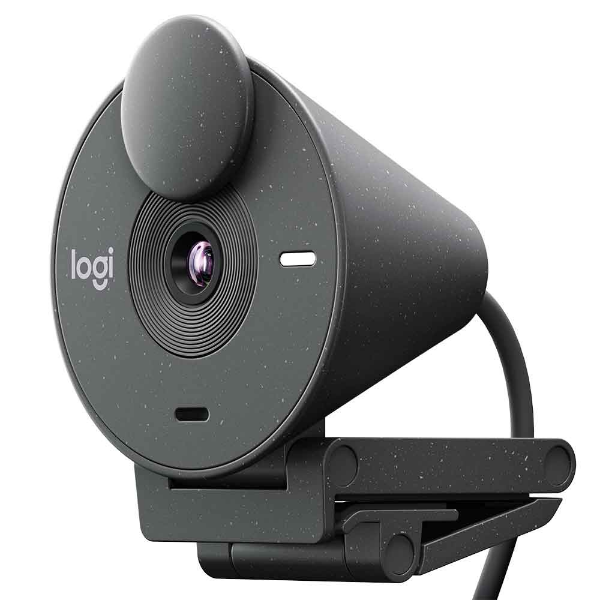 Imagem de Webcam Full Hd Logitech Brio 300 - Grafite - 960-001413