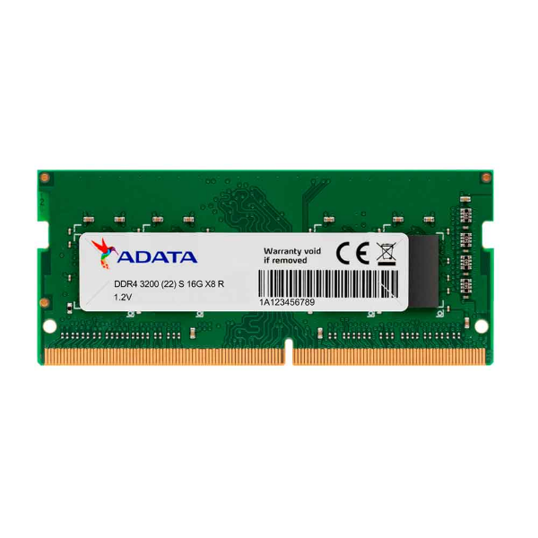 Imagem de Memoria Adata 16gb Ddr4 3200mhz 1.2v - Notebook - Ad4s320016g22-Sgn