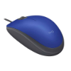 Imagem de Mouse Com Fio Usb Logitech M110 Silent - Azul - 910-006662