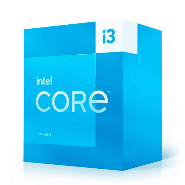 Imagem de  Processador Intel Core i3-13100 3.4GHz (4.5GHz Turbo), 4-Core, 8-Threads, 12MB Cache, LGA1700 - BX8071513100