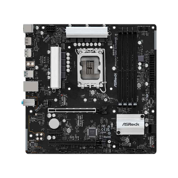 Imagem de Placa Mae Asrock B660M Phantom Gaming 4, DDR4, LGA1700, Micro ATX