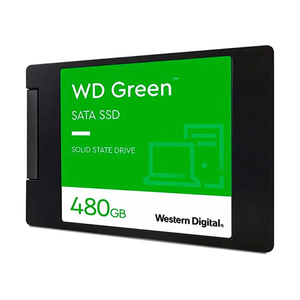 Imagem de SSD WD Green 480GB 2,5" - WDS480G3G0A