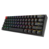 Imagem de TECLADO GAMER MECANICO AOC AGON CHERRY MX RED 60% RGB 360° AGK600 PRETO