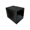 Imagem de MINI RACK 19' 08U X 350MM PORTA VENTILADA PRETO - 5650 - MAX ELETRON