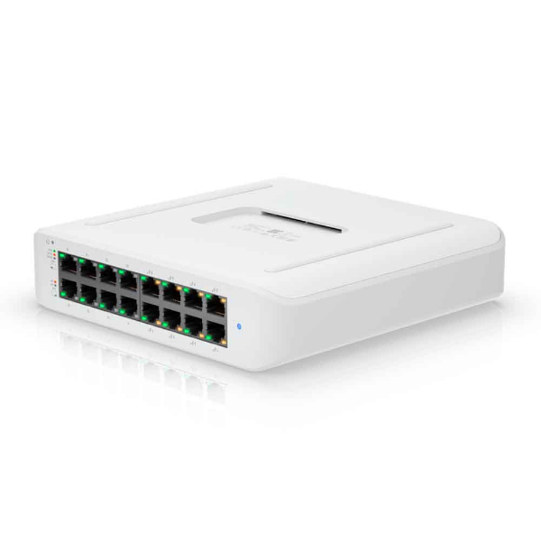 Imagem de SWITCH UBIQUITI GERENCIAVEL 16 PORTAS GIGABIT USW-LITE-16-POE