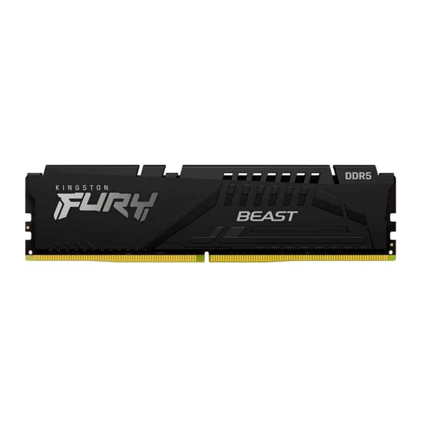 Imagem de Memoria Kingston Fury Beast 16gb Ddr5 5600mhz 1.25v Black Desktop - Kf556c40bb-16