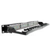 Imagem de Patch Panel Cat.5e Furukawa Sohoplus, 24 Portas, T568a/B, Com Guia - 35050438