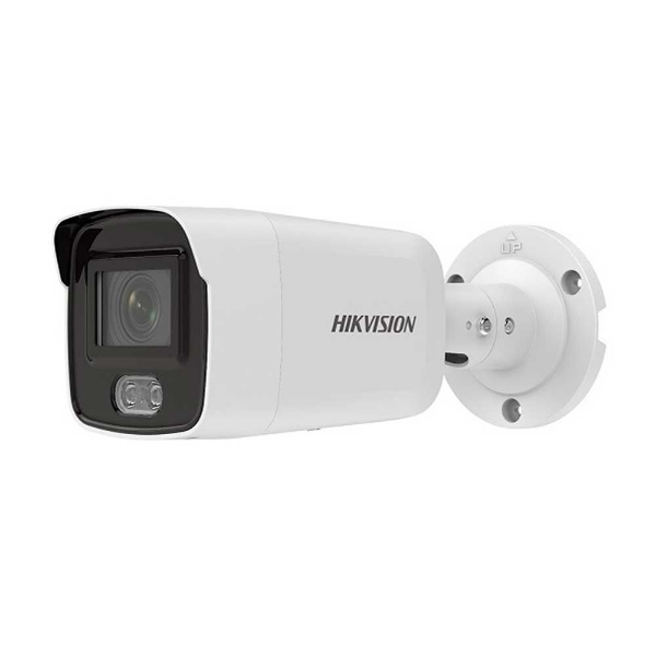 Imagem de Camera Ip 4mp Bullet 2.8mm Ds-2cd2047g2-Lu Colorvu Acusense Wdr130db Ip67 H2.65+ Microfone Embutido Slot Microsd  - Hikvision