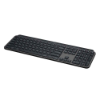 Imagem de Teclado Sem Fio Logitech MX Keys S, Americano, Bluetooth, Iluminado - Grafite - 920-011563