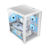 Imagem de GABINETE GAMER K-MEX SPACEY WHITE CG-W13A MICRO ATX