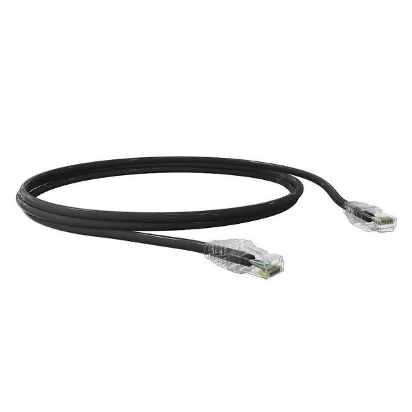 Imagem de Patch Cord CAT.5e U/UTP Furukawa SohoPlus, 2.5 Metros, T568A, CMX - Preto - 35104008