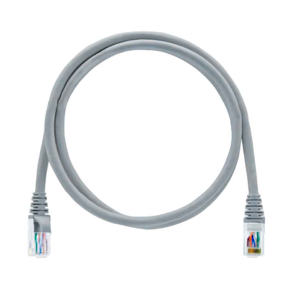 Imagem de Patch Cord CAT.5e U/UTP Furukawa SohoPlus, 2.5 Metros, T568A, CMX - Cinza - 35104011