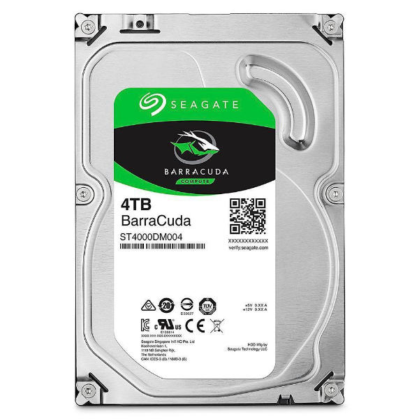 Imagem de HD Seagate Barracuda, 4TB, 3.5" - ST4000DM004