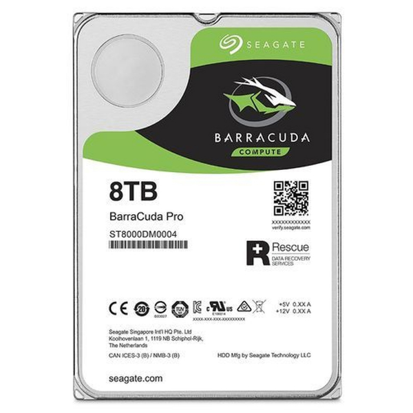 Imagem de HD Seagate Barracuda, 8TB, 3.5" - ST8000DM004