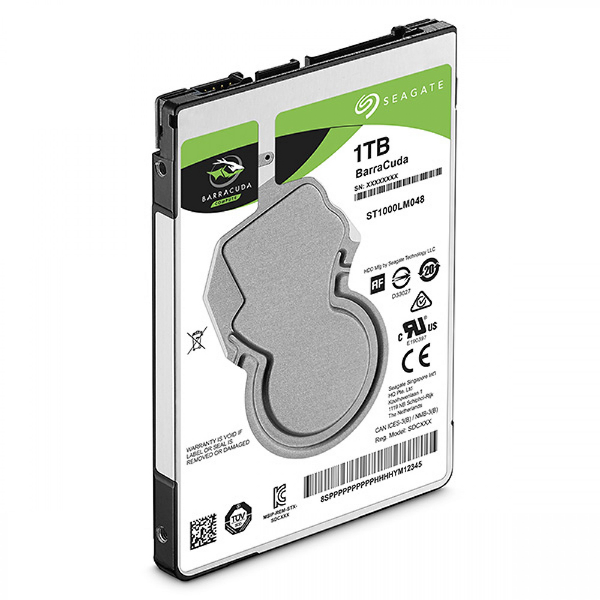 Imagem de HD Seagate Barracuda 1TB para Notebook, 2.5", 5400RPM, 128MB, SATA - ST1000LM048