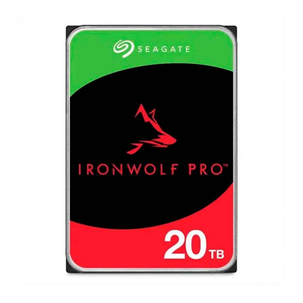 Imagem de HD Seagate IronWolf Pro NAS, 20TB, 3.5", 7200RPM, 256MB, SATA 6GB/s - ST20000NT001