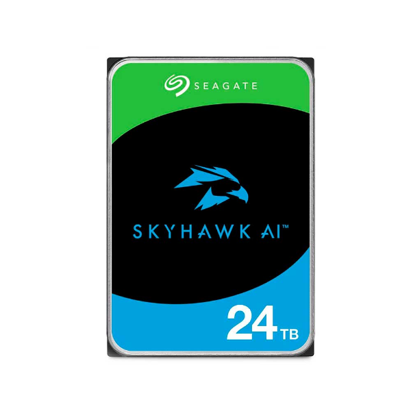 Imagem de HD Seagate SkyHawk AI Surveillance, 24TB, 3.5", 512MB, SATA 6GB/s - ST24000VE002