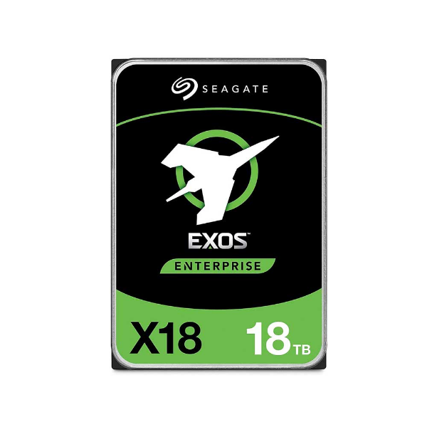 Imagem de HD Seagate Exos X18, 18TB, 3.5", Standard, 512e/4Kn, 7200RPM, 256MB, SATA 6GB/s - ST18000NM000J