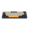 Imagem de TECLADO REDRAGON MECANICO GAMER LAKSHMI LARANJA CINZA PRETO COM SWITCH MARROM