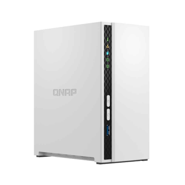 Imagem de STORAGE NAS QNAP 2 BAIAS ARM CORTEX-A55 4 CORE, 2.0GHZ, 2GB, 1x GBE LAN TORRE - TS-233-BR