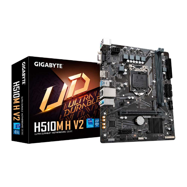 Imagem de Placa Mãe Gigabyte H510M H V2 (rev. 2.0), DDR4, LGA1200, Micro ATX